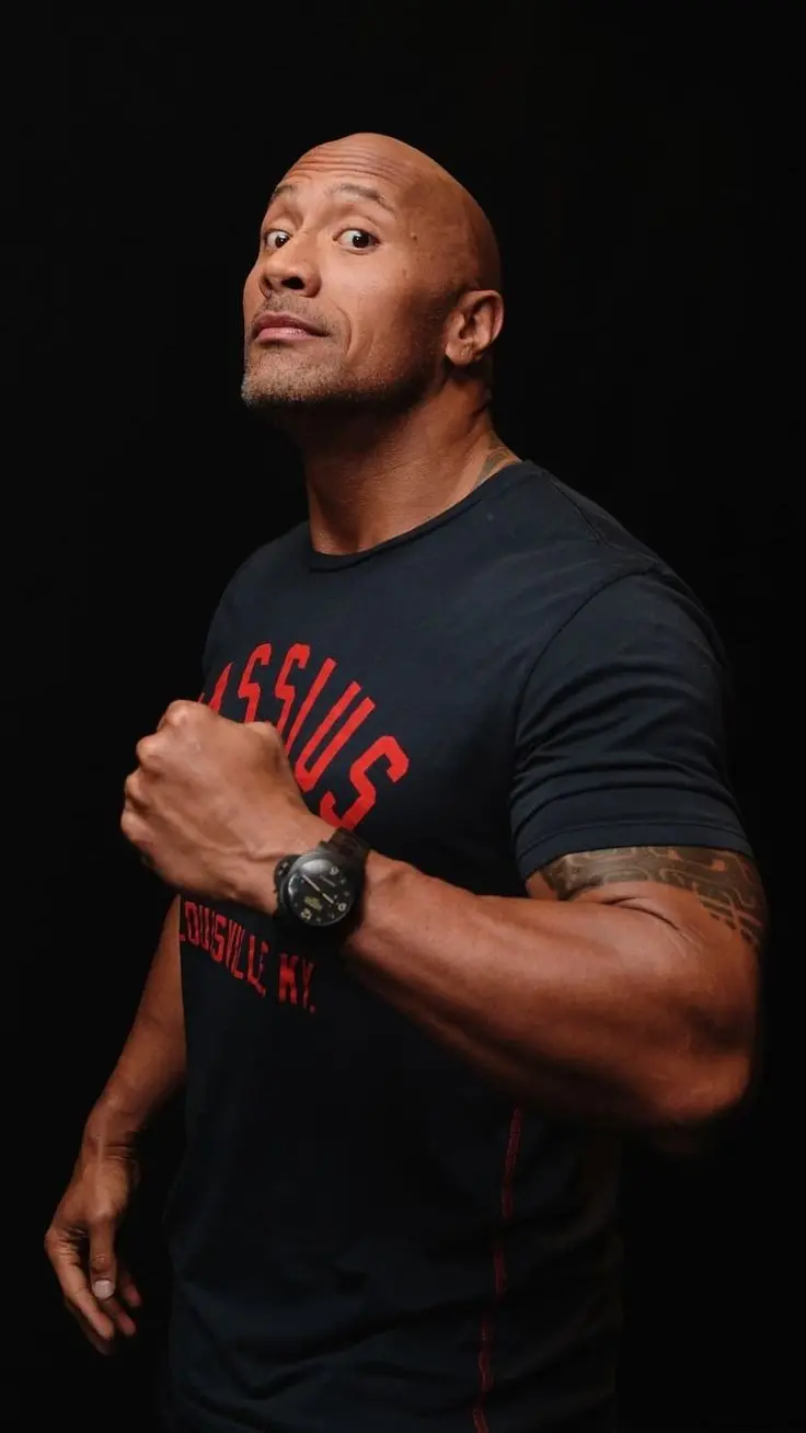 Dwayne Johnson Professional Headshots For Fans