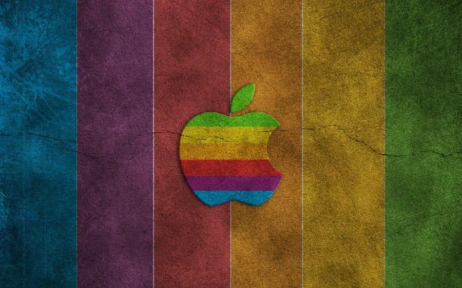 Stunning Apple Logo Background in Premium Quality
