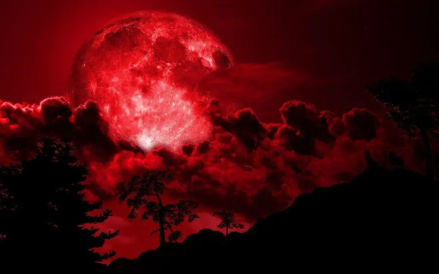 Beautiful Blood Moon Photo During Total Lunar Eclipse