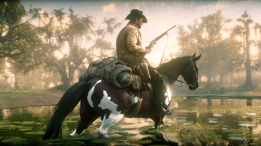 4K Red Dead Redemption 2 Game Background