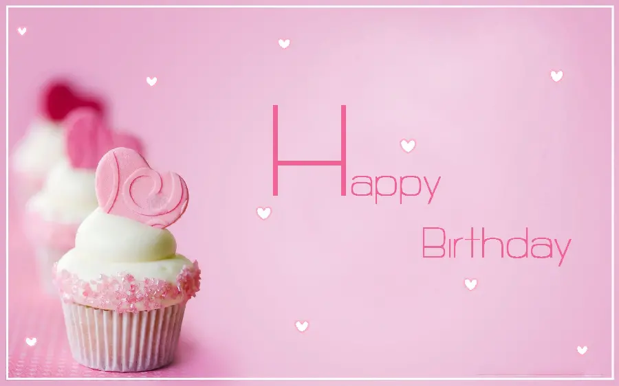 Download high-quality girly birthday image