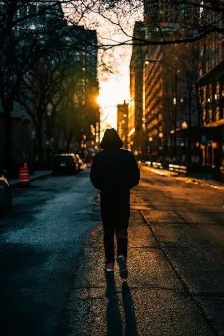 Lonely Boy Street Photography Urban Isolation