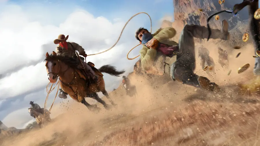 4K Red Dead Redemption 2 Battle Wallpaper