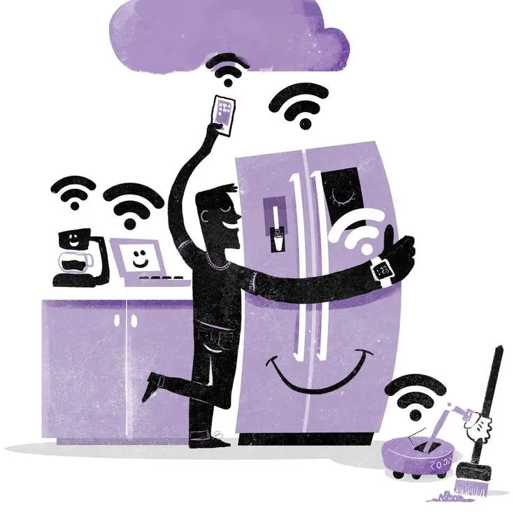 Fantasy fun image to congratulate and celebrate Safer Internet Day