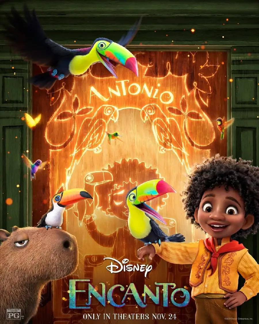 Stunning image from 2021 enchanting animation Encanto