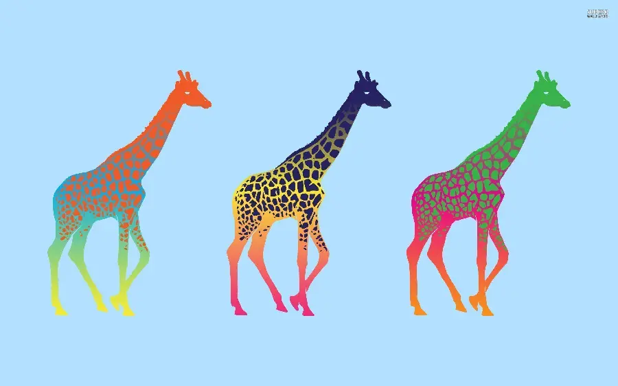 Fantasy Giraffe Artwork High Quality Illustration
