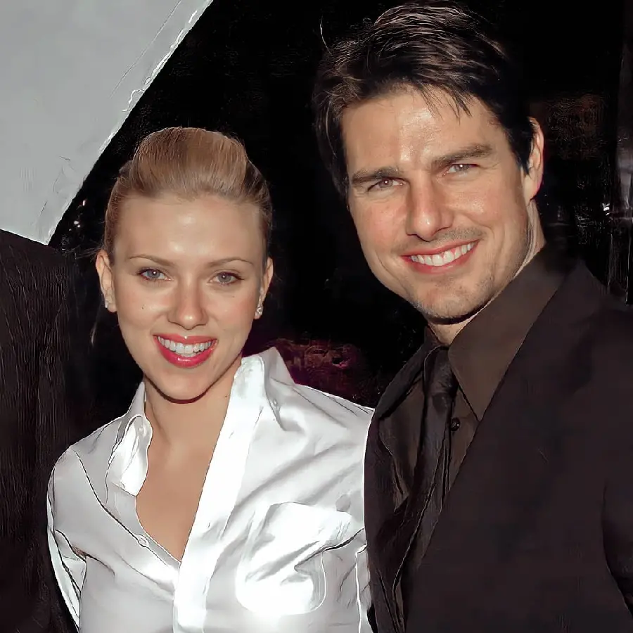 Tom Cruise Scarlett Johansson Photo Premium Hollywood