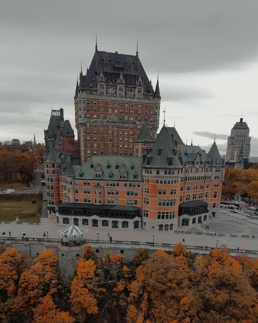 Fairmont Le Chateau Frontenac Historic Palace Photo