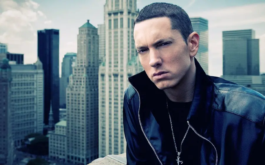 High quality image of unmatched American rapper Eminem