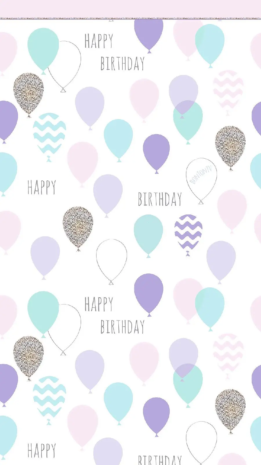 Special birthday background for Instagram story