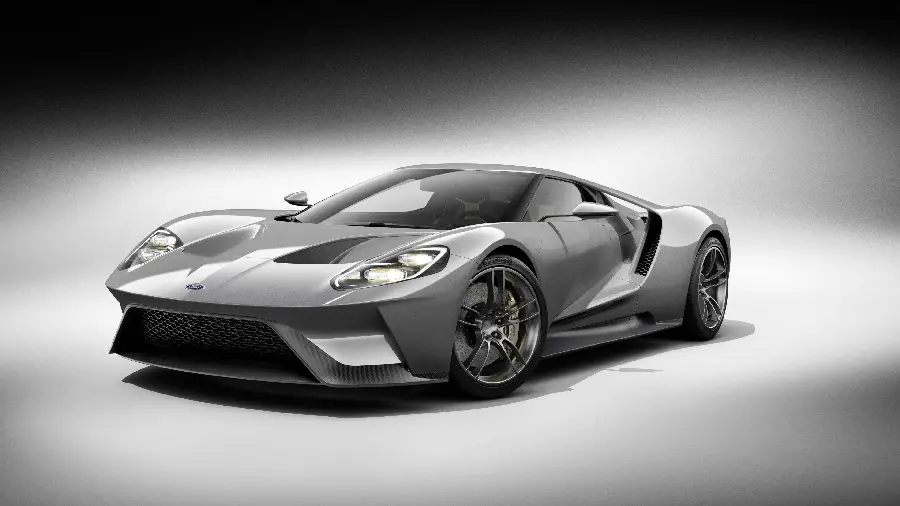 Ford GT supercar concept photo with sporty appearance