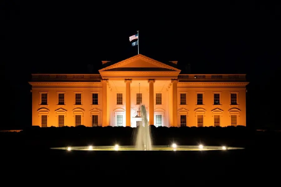 White House Background Image for Presentations