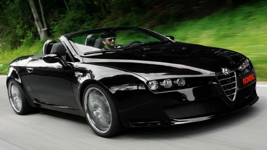 Best quality black unique Alfa Romeo photos