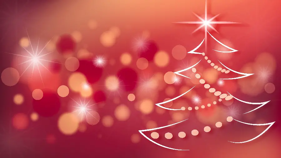 Red Christmas profile picture in HD quality