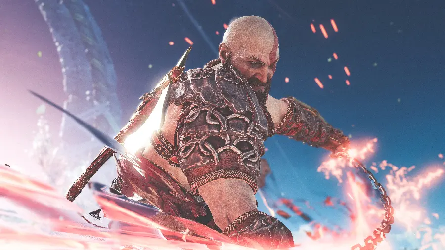 Kratos God of War 4K Wallpaper