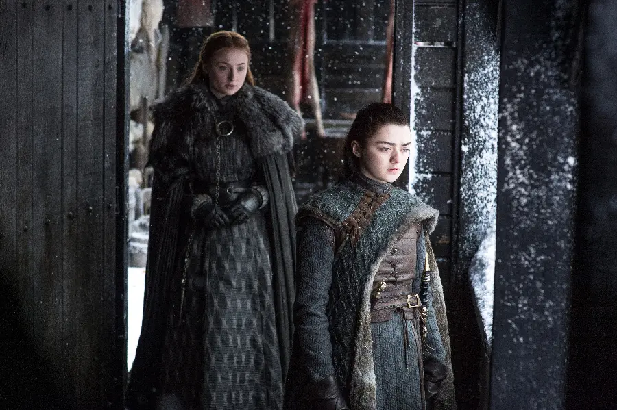 Maisie Williams Game of Thrones series photo