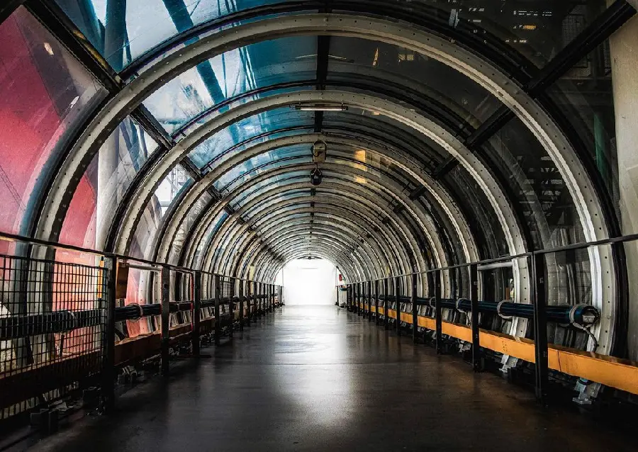Georges Pompidou Museum High Quality Photo With Interior Spaces
