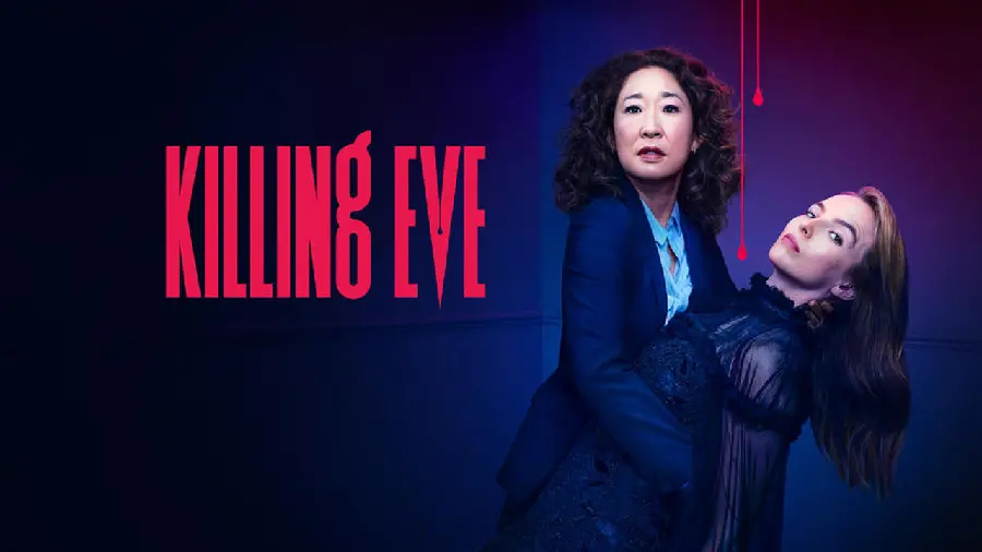 Killing Eve TV Series Image Featuring Intense Moments