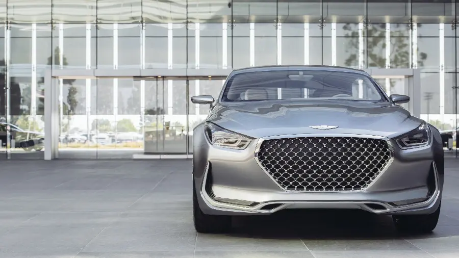 Hyundai Vision G Coupe concept car photo premium quality