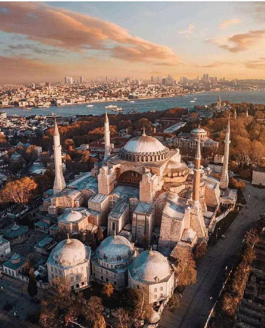 Hagia Sophia Mosque Istanbul View Download