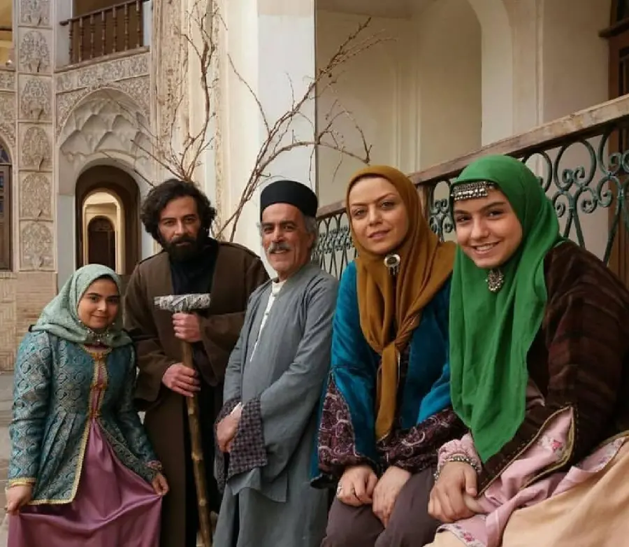 Photo of Actors from Historical Ghajari Banoo ye Emarat Series