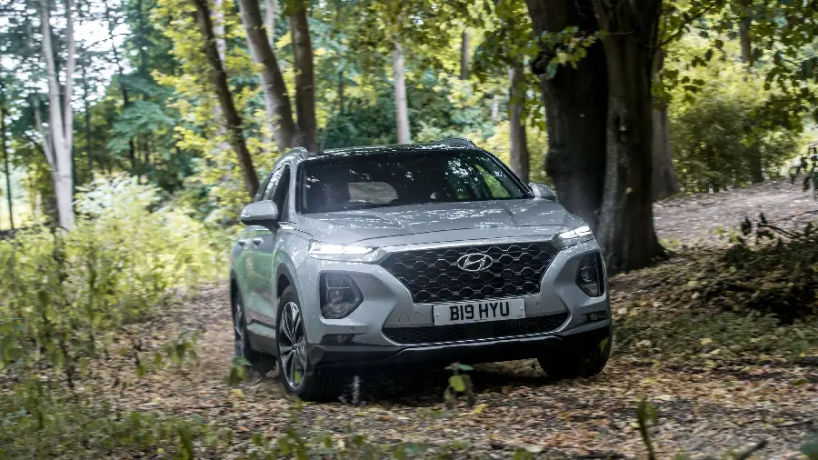 2019 Hyundai Santa Fe model year photograph