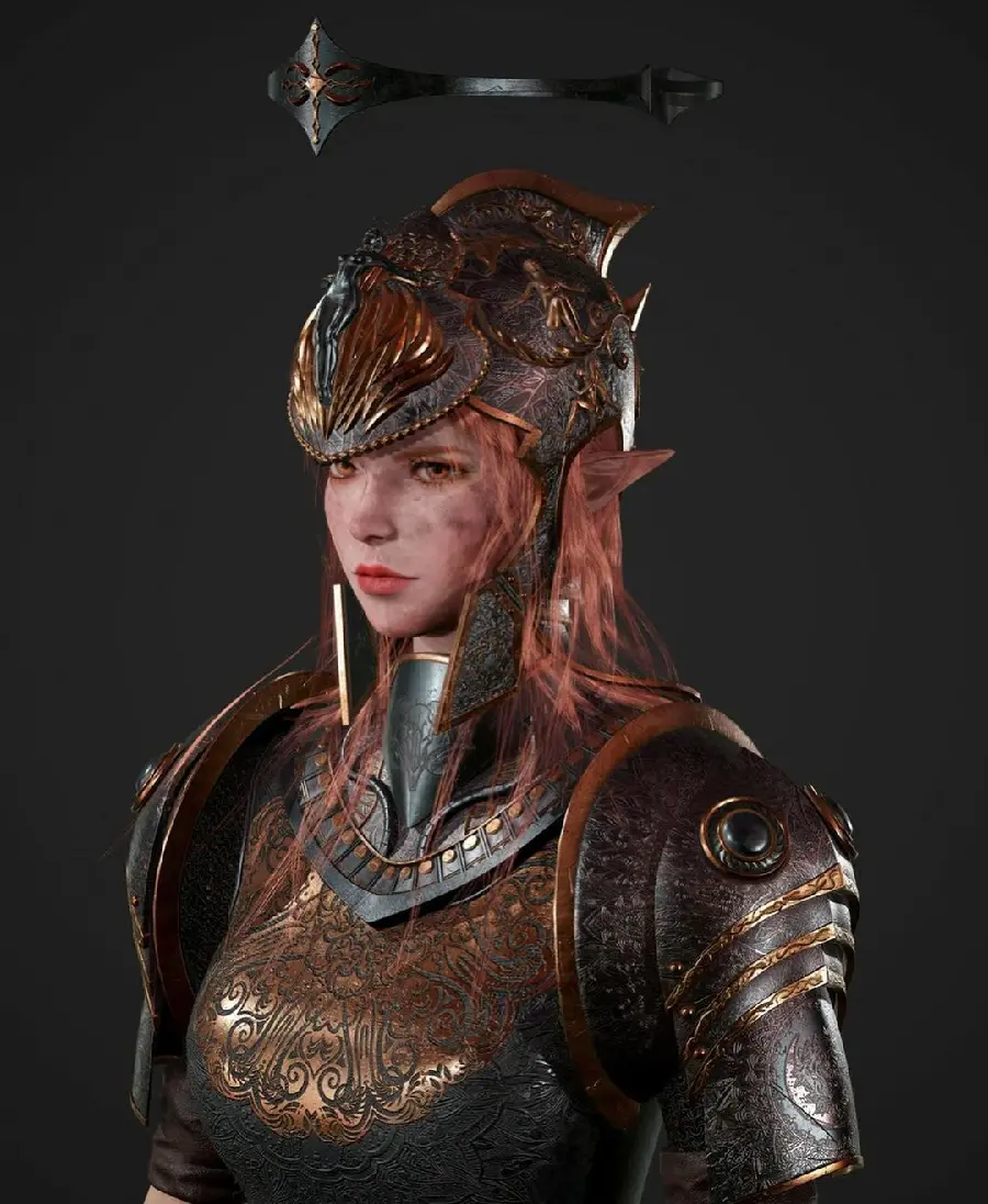 High Quality Warrior Girl Photo Premium
