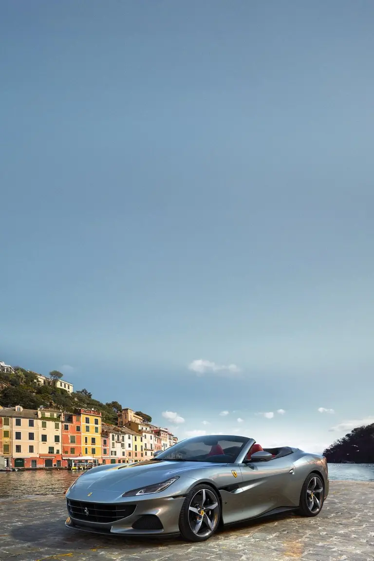 Luxury attractive Ferrari car wallpaper in 4K phone background