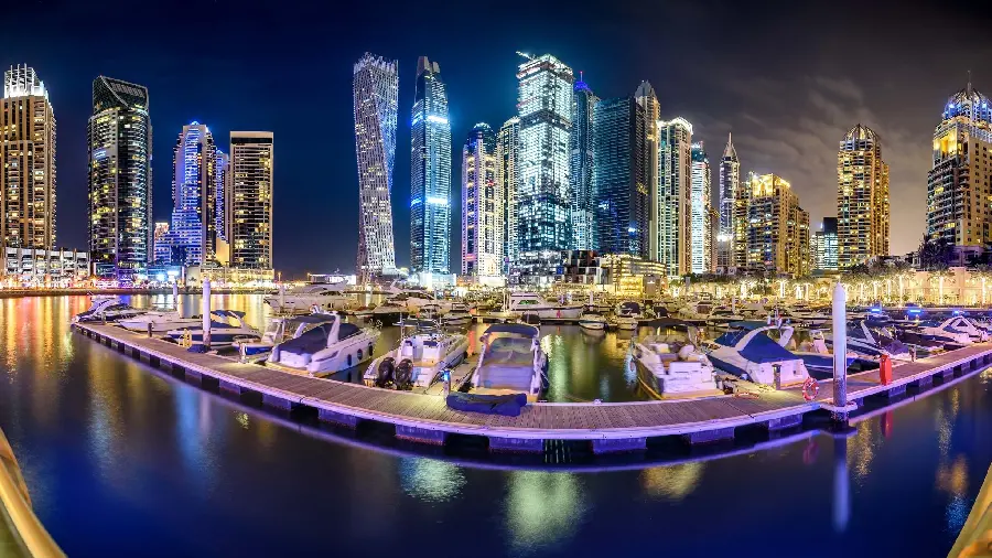 High Quality Photo of Dubai Skyline
