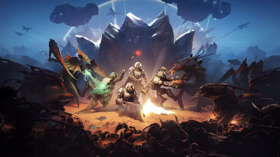 Helldivers: Earth Defenders Game Wallpaper in HD