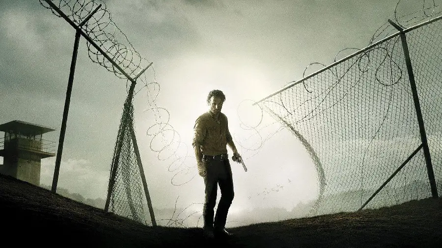 Andrew Lincoln as Rick Grimes in The Walking Dead Photo