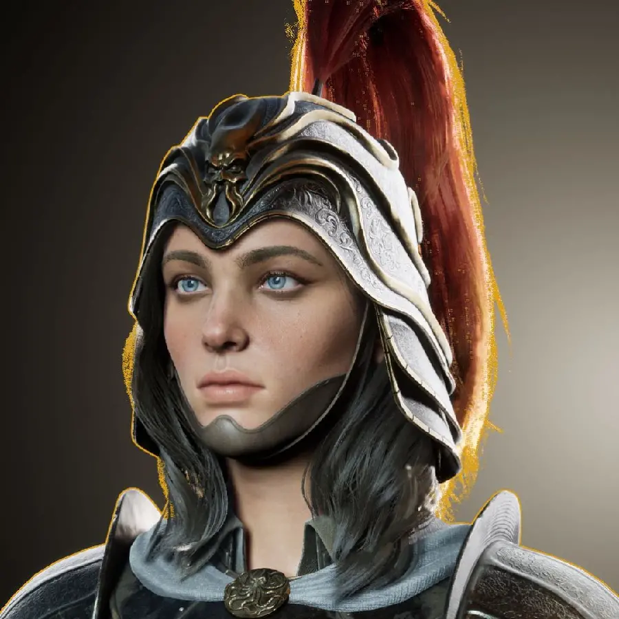 Strong Girl Profile Picture HD Quality