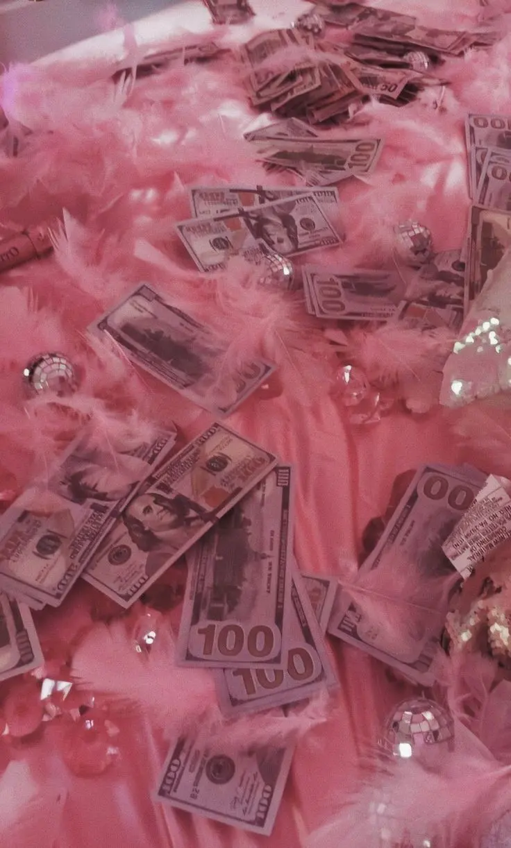 Luxurious US dollar photo for laugh and get rich day