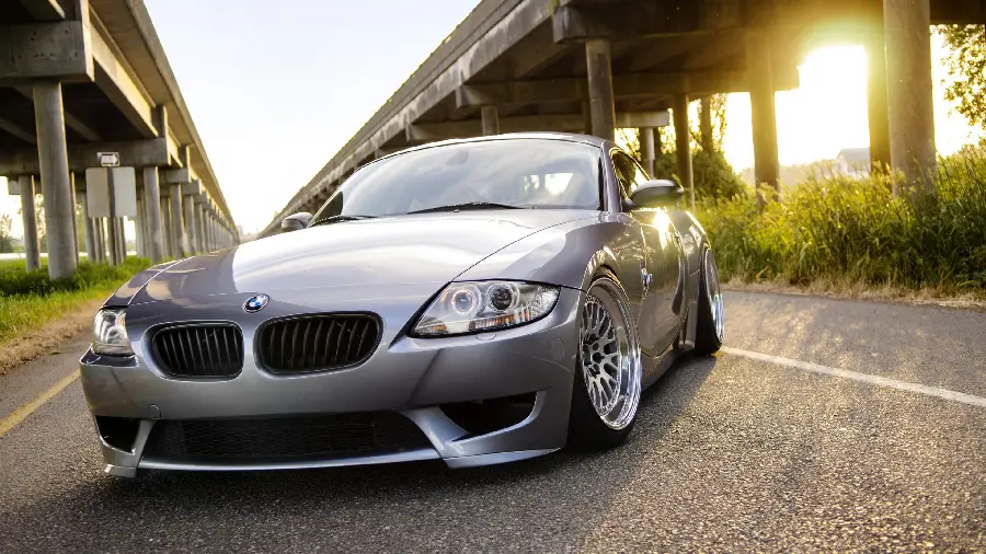 BMW Z4 Silver Car Photo