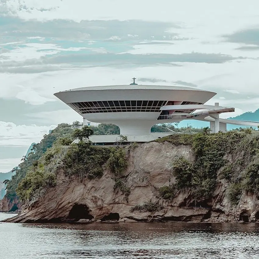 Niteroi Contemporary Art Museum Brazil images