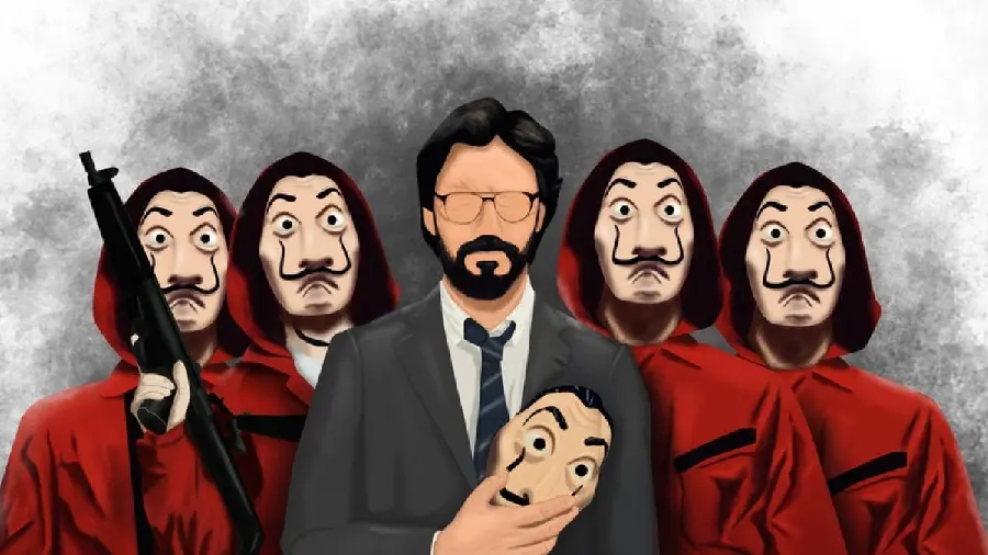Money Heist Season 5 2021 Wallpaper HD Final Season