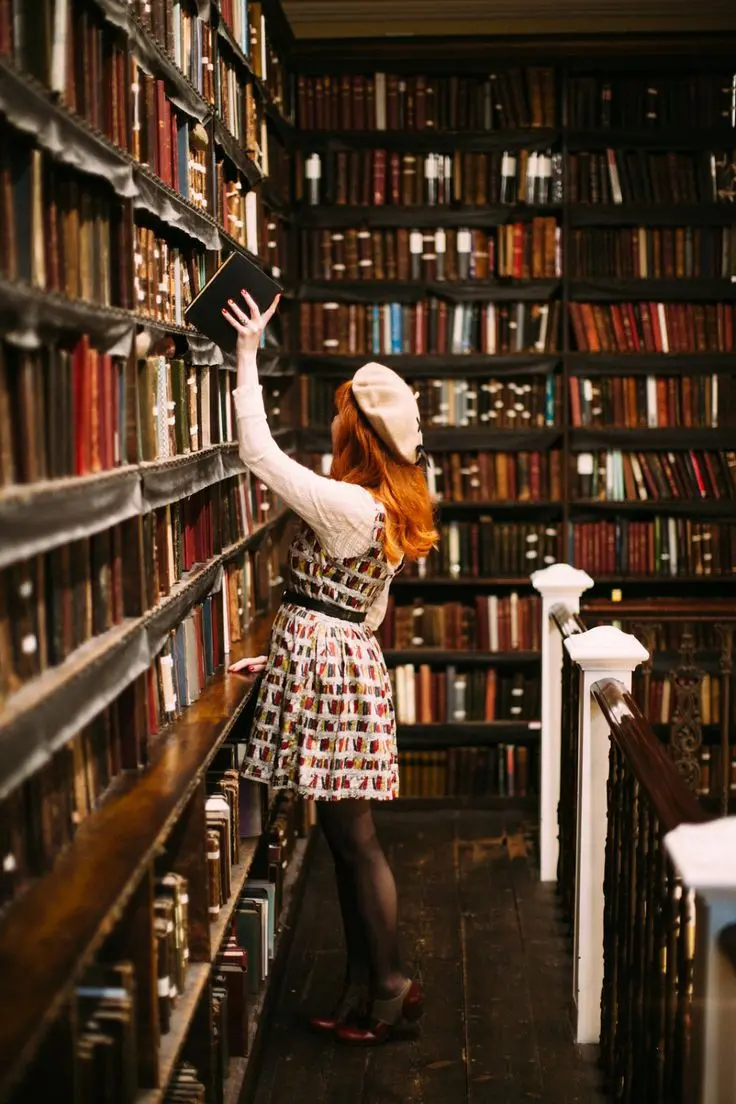 Download feminine library photography poses for quotes