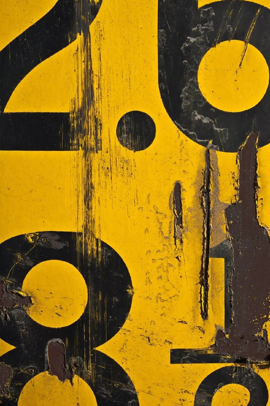 Black and Yellow Background for Phone Screens