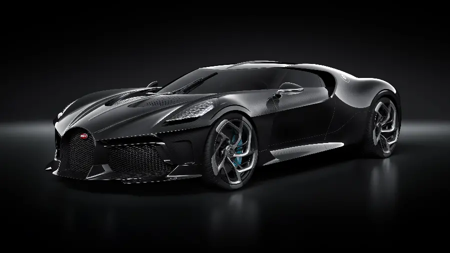 Attractive Bugatti La Voiture Noire Photo and Background