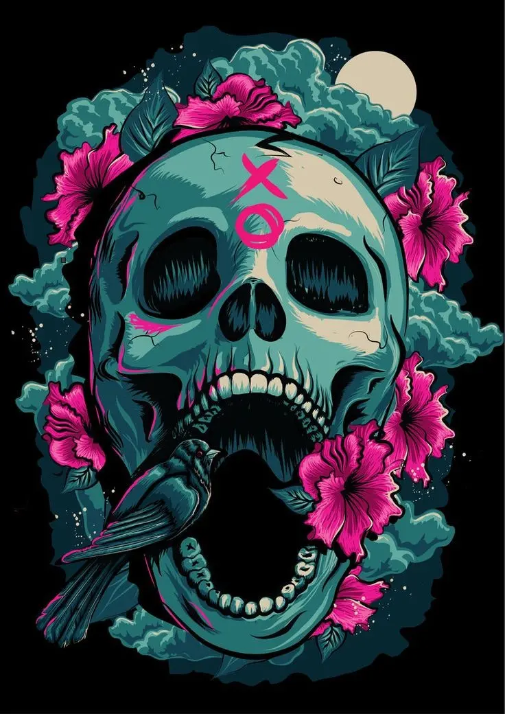 Cool and Fantasy Skeleton Profile Picture for Boys