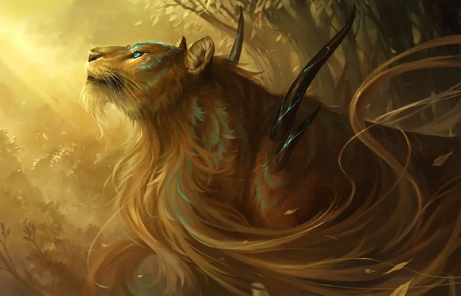 Download High Quality Fantasy Lion Wallpaper
