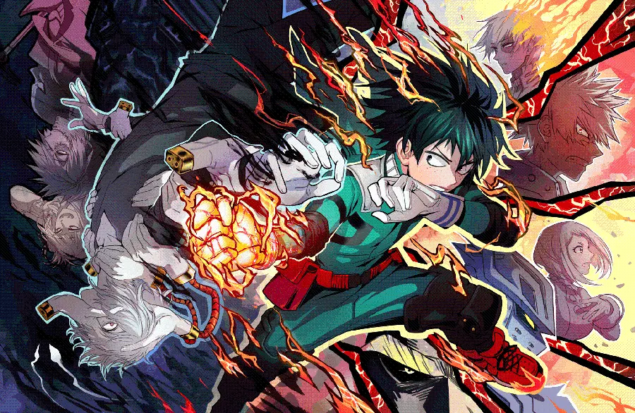 My Hero Academia anime wallpaper for mobile and desktop