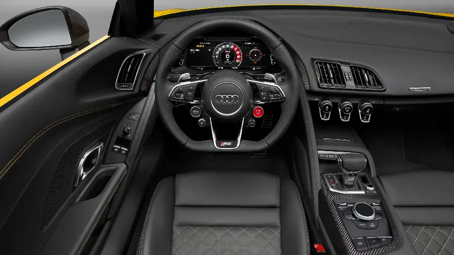 Full HD Audi R8 interior cabin photos