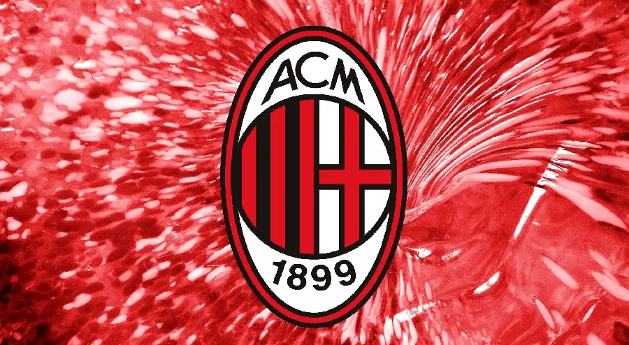 HD AC Milan Club Flag Background Image Download