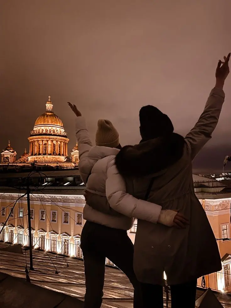 Attractive luxury couple photo for Telegram and Instagram profile
