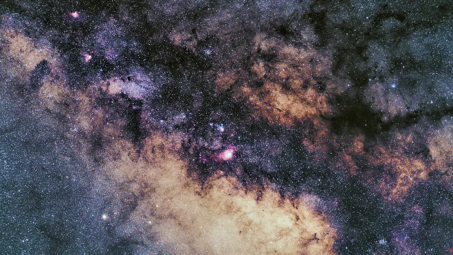 Amazing Milky Way galaxy night sky photo