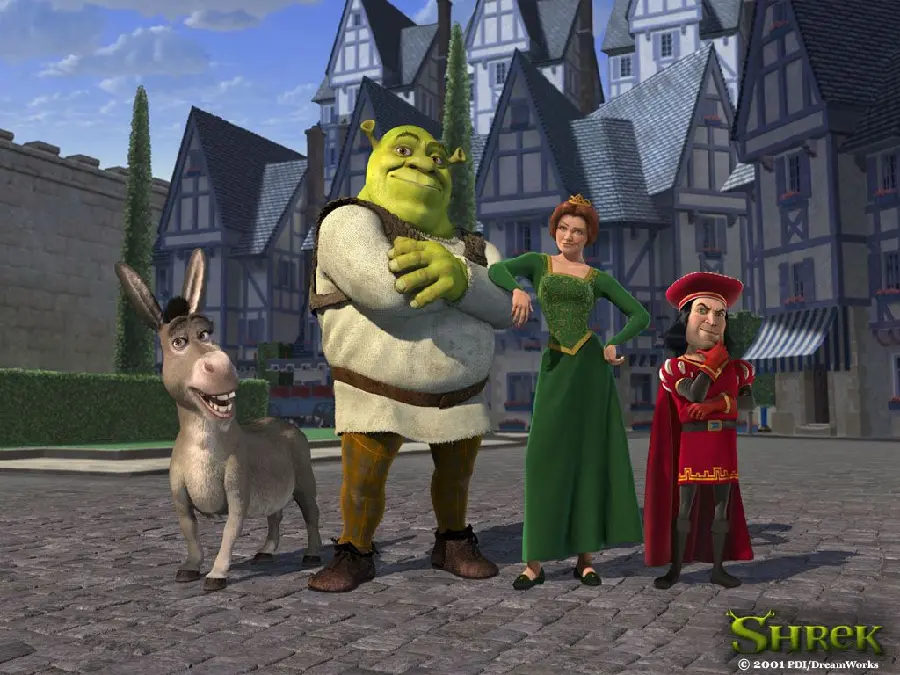 High quality Shrek animation image from Far Far Away land