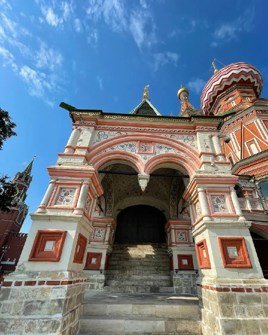 Most Beautiful Church in Moscow Saint Basil's Cathedral
