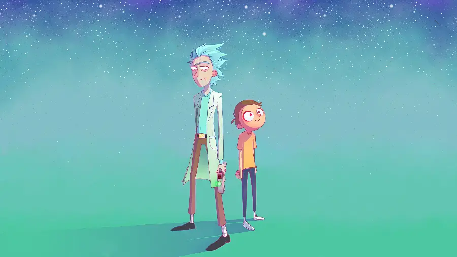 Rick and Morty PC Background for Desktop and Windows