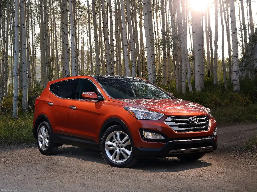 2017 Hyundai Santa Fe model year photograph